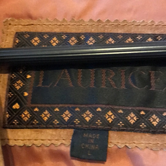 Ladies leather coat - Picture 2 of 3